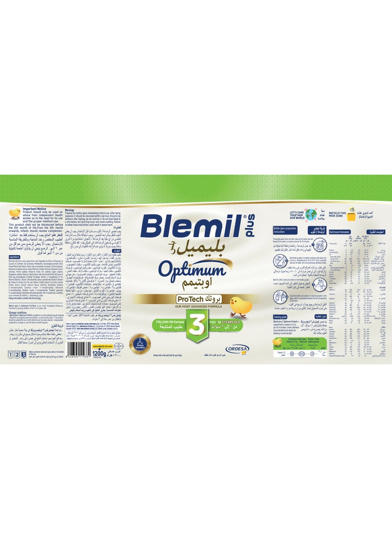 Blemil plus Optimum Protech Stage 3 - Image 4