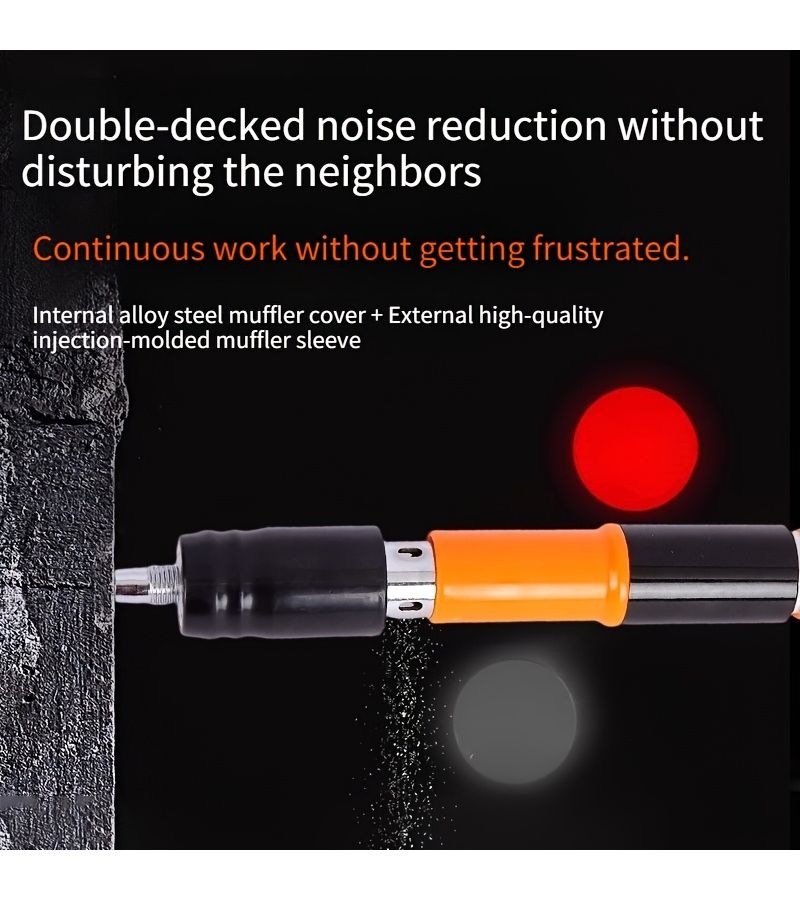 Cement Wall Anchor Nail Gun Peg Gun PAODINGQIANG Ceiling Fixing Tool - Image 2