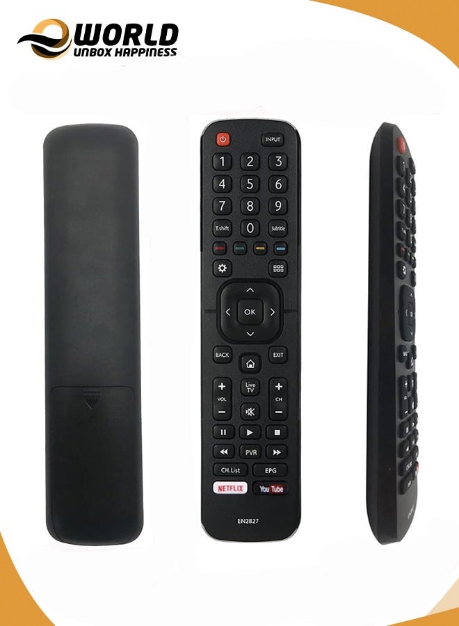 Eworld Replacement EN2B27 Handheld Remote Control for Hisense TV Models 32K3110W, 40K3110PW, 50K3110PW, 40K321UW, 50K321UW, 55K321UW - Image 1