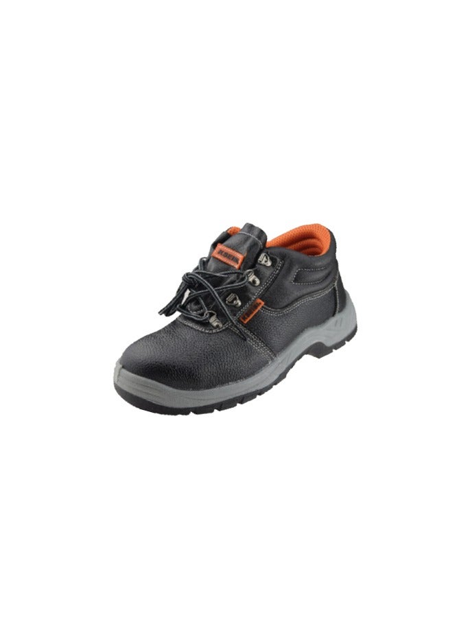 High Quality Safety Shoes with Steel Toe for Army or Workers, PU Soles, Steel Safety, Electrical Hazard Protection, Slip and Oil-Resistant Rubber Outsole, Essential On Construction Sites, Machinery.