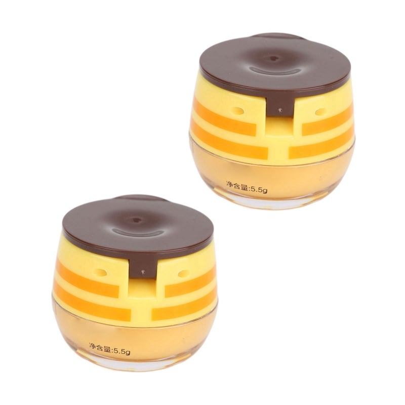 Honey Lip Balm: Beeswax Formula Long-Lasting Intense Hydration - Exfoliating Lip Treatment for Dry Lips, Lip Line Lightening Overnight Lip Care - Image 3