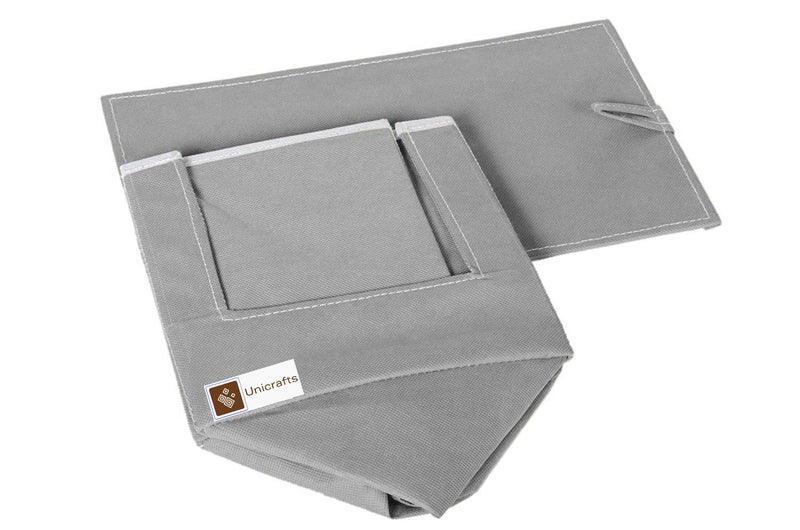 UNICRAFTS Shirt Stacker Wardrobe Organizer Clothing Organizer Non Woven Pack of 9 Grey - Image 5