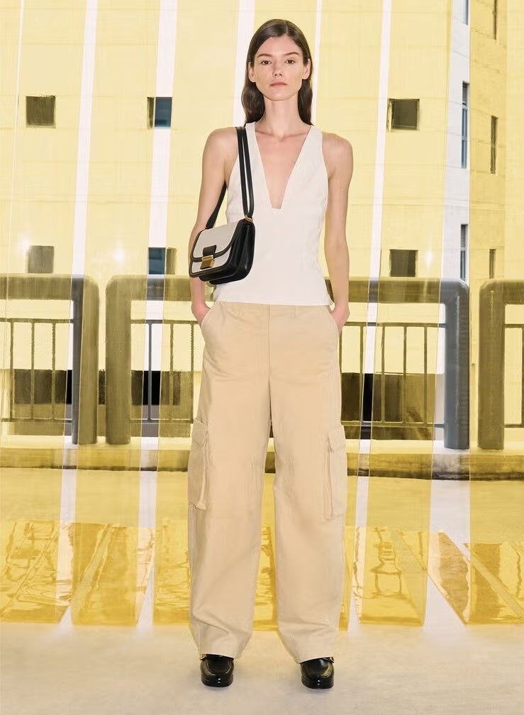 Charles & Keith Charlot Canvas Crossbody Bag - Image 5