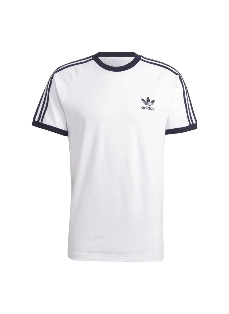 اديداس adidas 3-STRIPES TEE White Originals Men T-SHIRTS