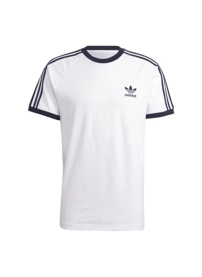 اديداس اوريجينالز adidas 3-STRIPES TEE White Originals Men T-SHIRTS