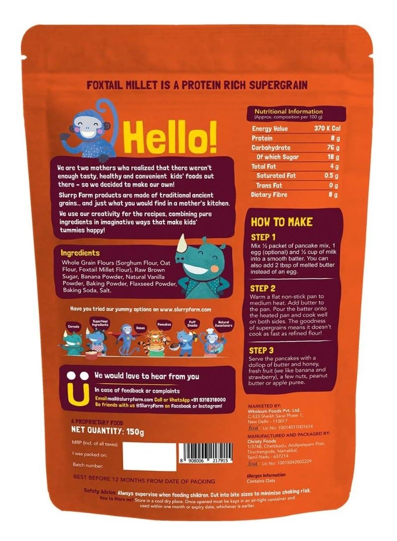 Slurrp Farm Instant Pancake Mix Classic 150g - Image 2