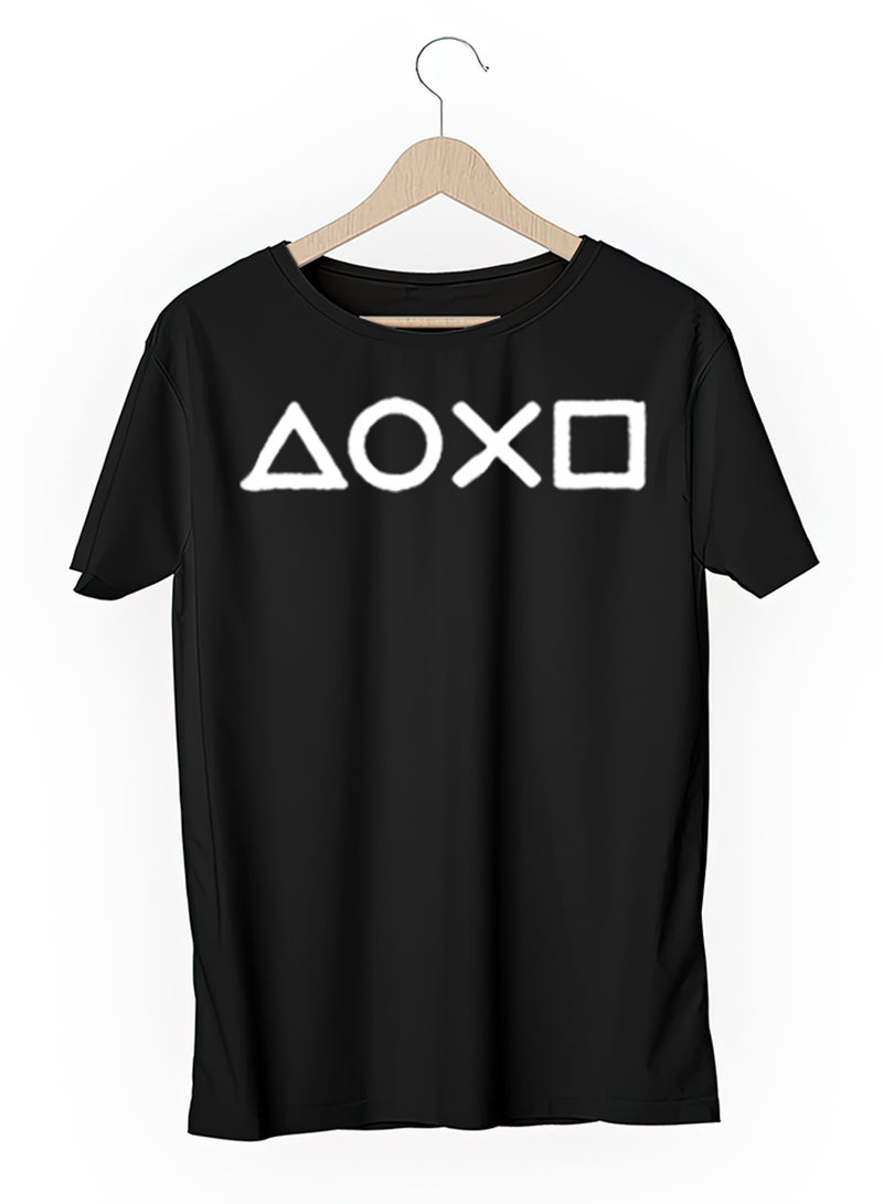 Fashion World Cotton T-shirt Printed with High-quality game Play Station - Image 3