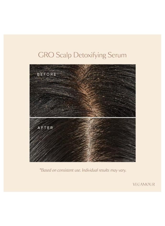 VEGAMOUR - GRO Purifying and Cleansing Treatment for Dry, Flaky and Oily Scalp 60ml - Image 1