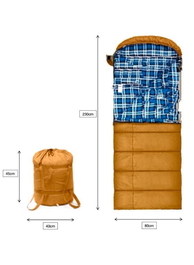 Generic Adventure Premium Sleeping Bag Outdoor Camping Hiking  - Image 2