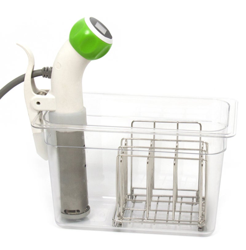 LIPAVI Sous Vide Rack - Model L5 - Adjustable, Collapsible, Ensures even warming - 316L Stainless Steel - Image 5