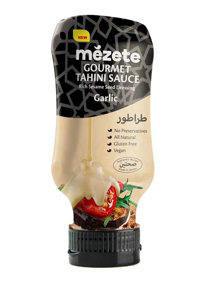 mezete Tahini Sauce Garlic 315g  - Image 1