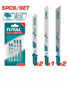 TOTAL TOTAL 5pcs Jig Saw Blade Set TAC51051  - Image 2