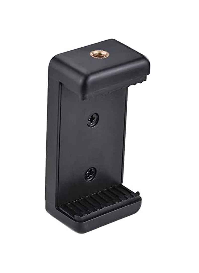 Universal Cell Phone Mount Smartphone Tripod Adapter Adjustable Phone Holder Clip for iPhone 13 12 Mini 11 Pro Max XS XR X SE 8 7 6S Plus Samsung OnePlus Use on Tripod/Selfie Stick/Monopod
