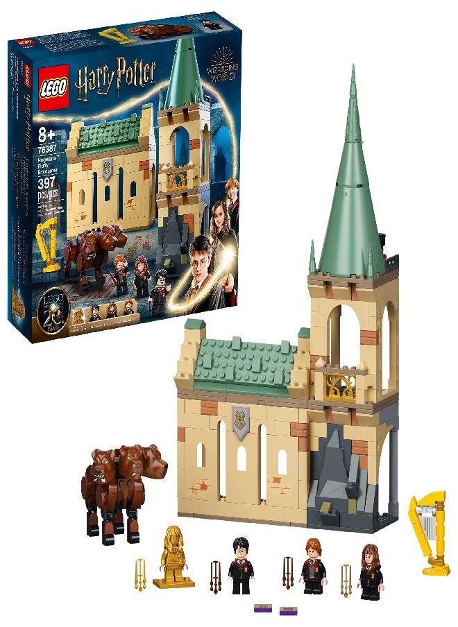 LEGO - LEGO Harry Potter Hogwarts: Fluffy Encounter 76387 Building Kit; 3-Headed Dog Hogwarts Set; Cool, Collectible Toy; New 2021 (397 Pieces) - Image 1