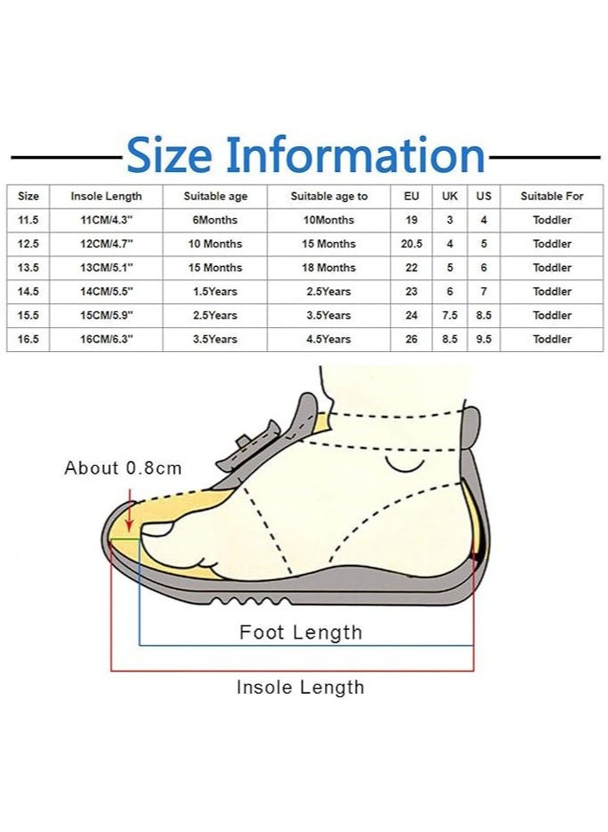 QSHOP QSHOP® Comfort and Smooth Movement All Day Comfort & Durability Every Step for Renewed Comfort & Lightweight Design for All Activities, Boys & Girls Size 15-125  - Image 4