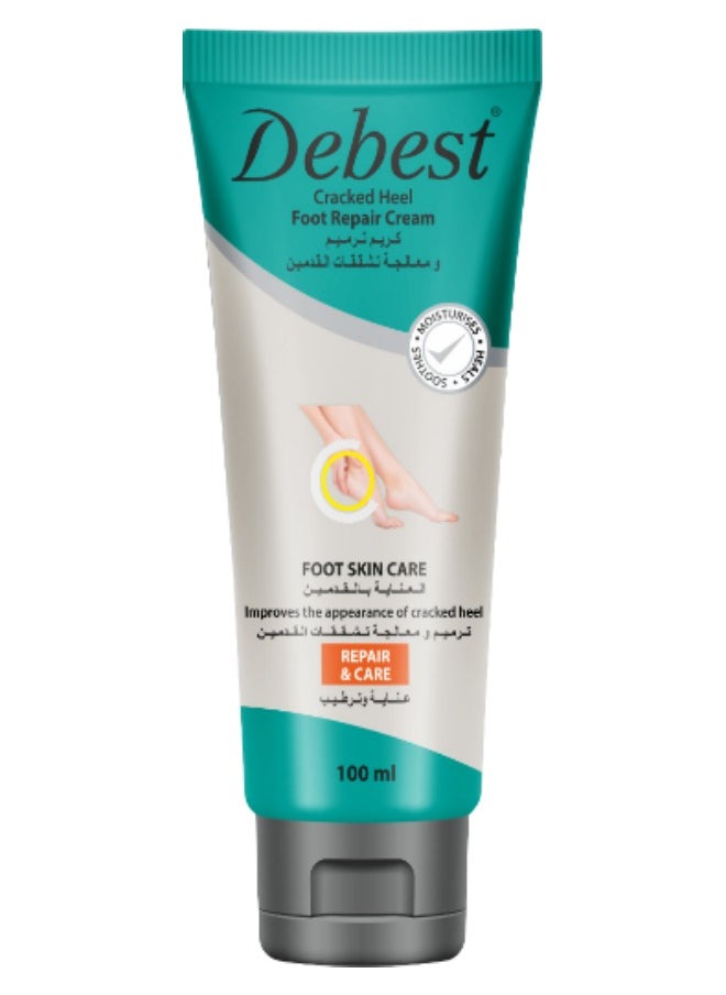 Debest  Cream for Repairing And Treating Cracked Feet 100 ml 