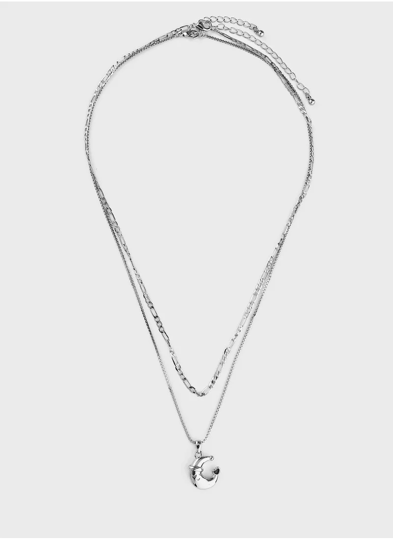 Seventy Five 2 Pack Pendant Necklace Set