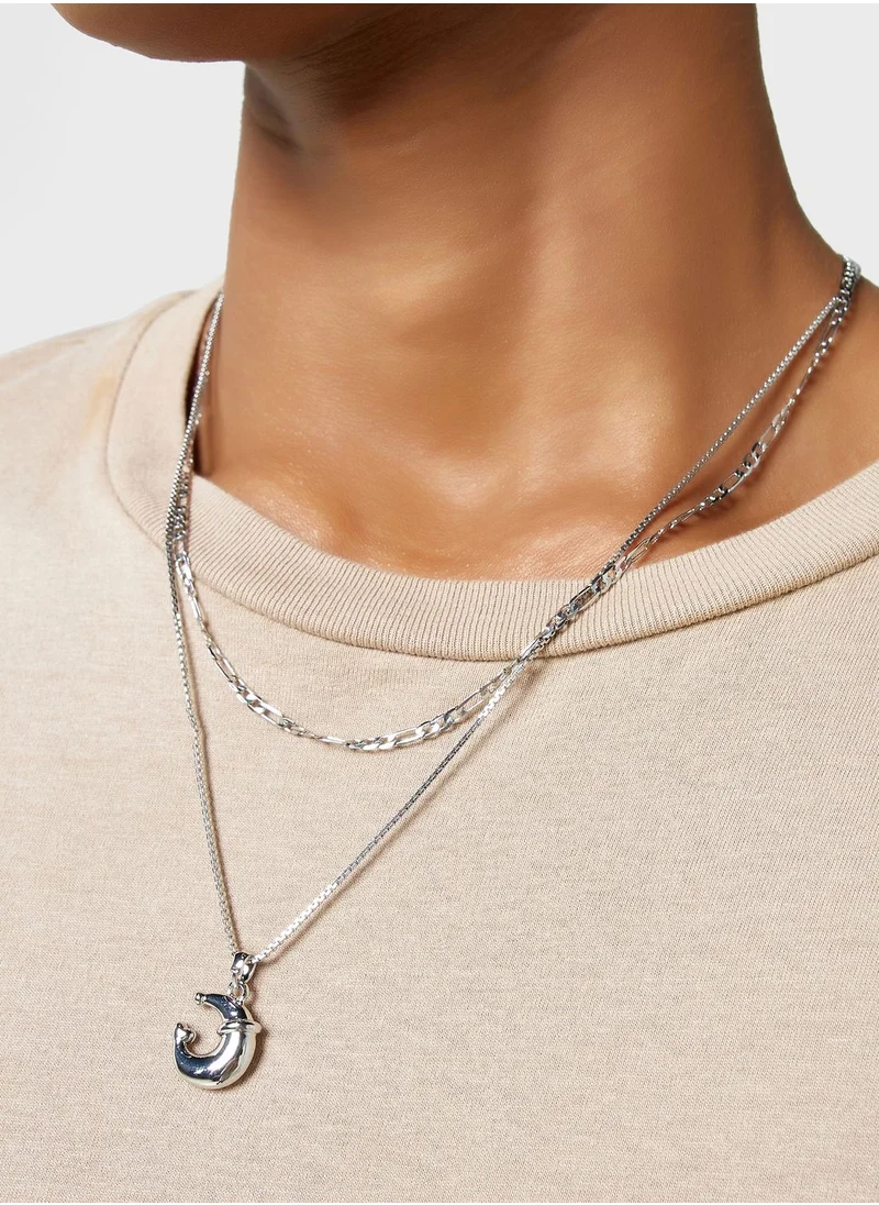 Seventy Five 2 Pack Pendant Necklace Set