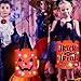 MONNCHA Halloween Trick or Treat Bags Candy Bucket Basket Decoration Light Up Ghost Sweet Bags Multipurpose Reusable Goody Buckets for 2026 Halloween Party Decor Supplies Favors Gifts 1 Pack - Image 1