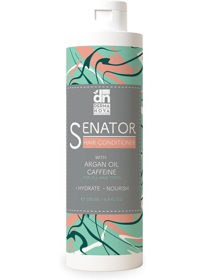 SENATOR HAIR CONDITIONER WITH ARGAN OIL CAFFEINE 200ML