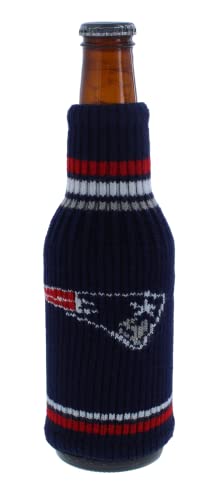 Kolder Football Knit Acrylic Stretchable Bottle Insulator Holder Krazy Kover (New England (Patriots)) - Image 2