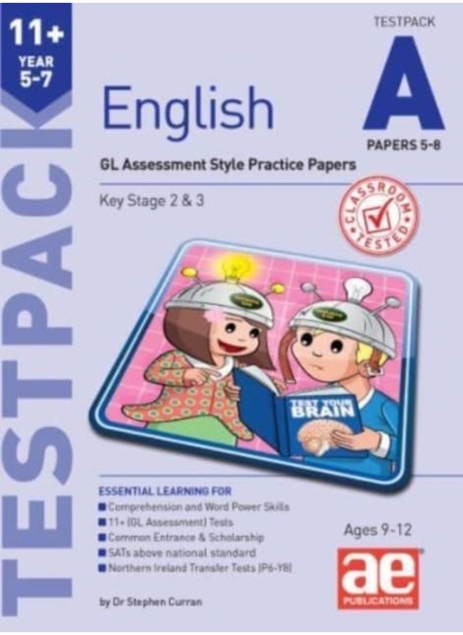 Accelerated Education Publications Ltd 11+ English Year 5-7 Testpack A Papers 5-8: GL Assessment Style Practice Papers  - Image 2