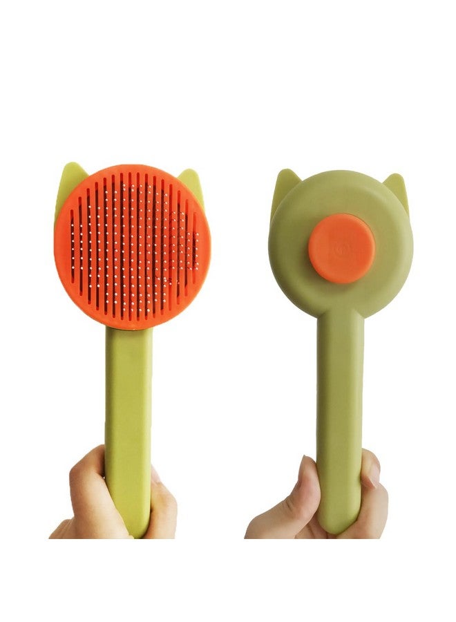 Generic 10PCS Cat & Dog Grooming Kit, Self-Cleaning Brush Removes Loose Hair, Pet Bath Brush, Massage Glove, Nail Clipper, Flea Comb - Image 2