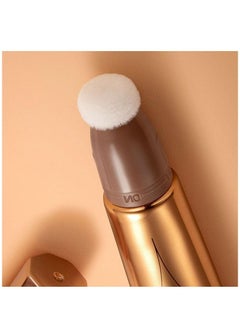 QiBest Makeup Pen Soft Cream Blush Makeup Liquid Blush for Cheeks Weightless Long Wearing Smudge Proof Natural Looking Dewy Finish Skin Tint Blush Makeup Stick (#03)  - Image 5