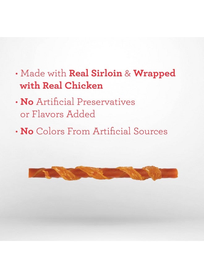 DreamBone Chicken Wrapped Twists With Real Sirloin 15 Ct - Image 2