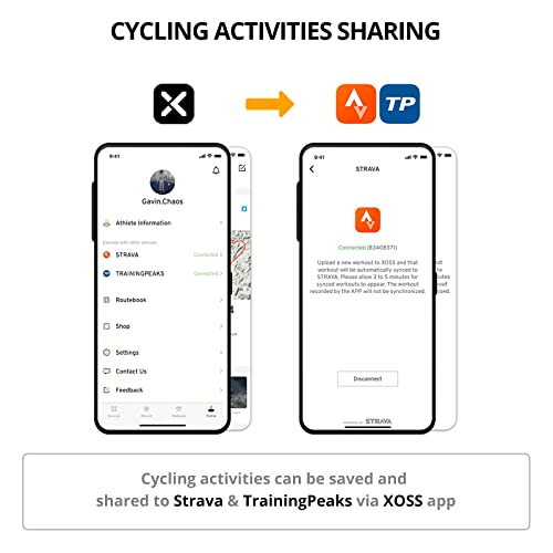 XOSS G+ GPS Bike Computer, Bluetooth ANT+ Cycling Computer, Wireless Bicycle Speedometer Odometer with LCD Display, Waterproof MTB Tracker Fits All Bikes Electric Bike (XOSS APP Support) - Image 4