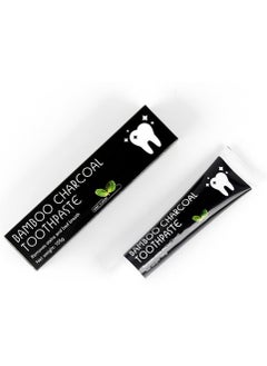 Bamboo charcoal Activated Bamboo Charcoal Toothpaste Teeth Whitening 105g Mint  - Image 2