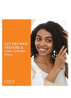 Cleure Cleure Lightweight Hair Styling Gel - Hypoallergenic, Fragrance Free for Edge Control to Tame Frizz with Medium Hold (8 fl oz, Pack of 1)  - Image 4
