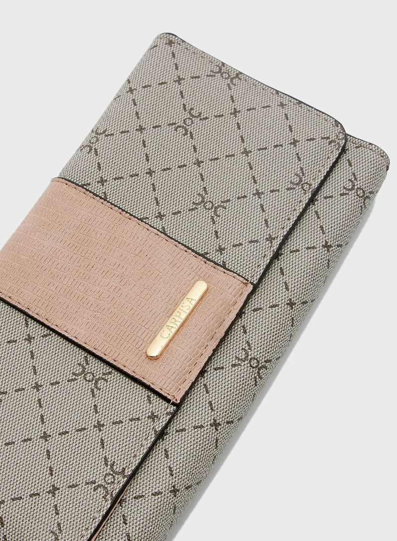 CARPISA Multislot Tri-Fold Purse