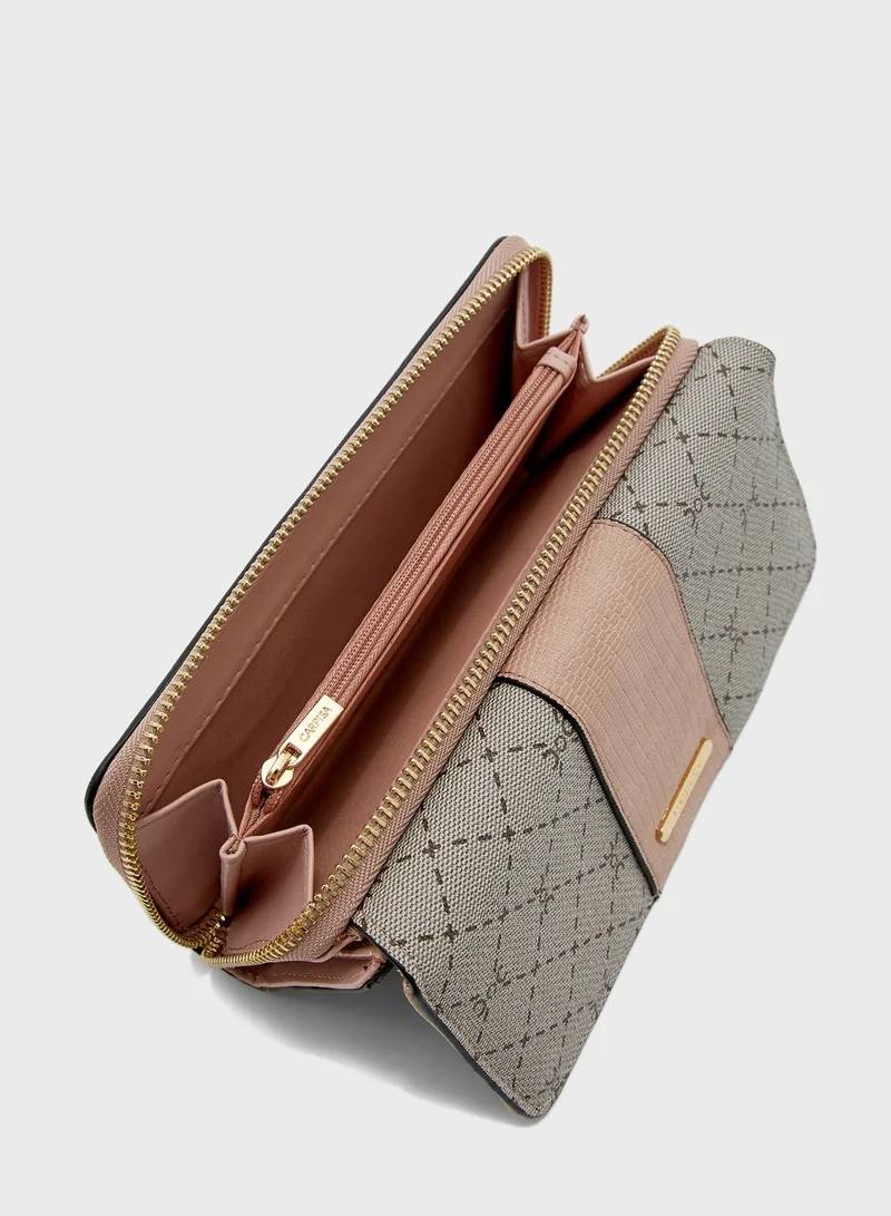 CARPISA Multislot Tri-Fold Purse