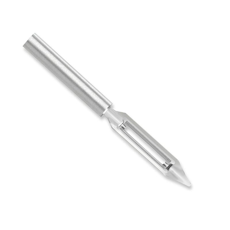 Rada Cutlery Vegetable Peeler R132 175 Stainless Steel Swiveling Blade Silver Handle Pack of 2 - Image 2