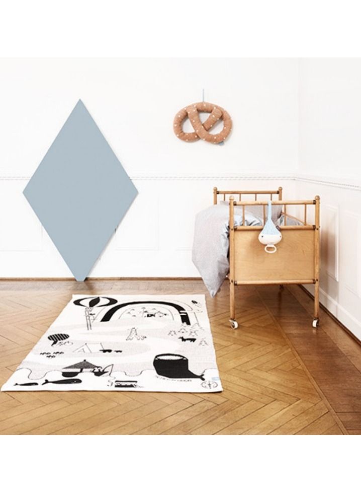 DUNISO Baby Play Pad Crawling Mat Tummy Time Infant Play Mat Baby Blanket Mat Rug for Kids Children Toddlers Bedroom 150*90cm - Image 2