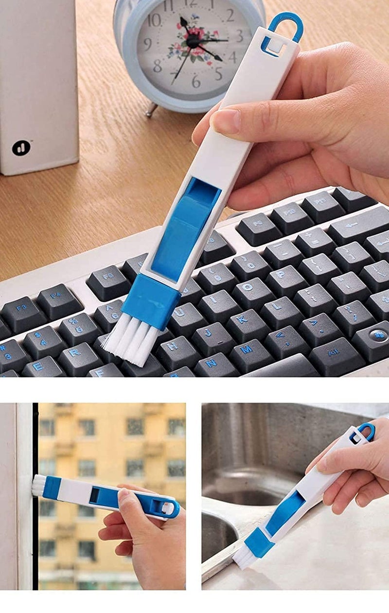 PRIMEFAIR Window Cleaning Brush, Handheld Crevice Cleaner Tools for Window Cleaning Brush, Creative Door Window Groove Cleaning Brushes, Quickly Clean All Window Slides and Gaps (1) - Image 3