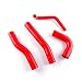 LUXERAD 3 Layer 45mm Performance Silicone Coolant Hose For Toyota Hilux RN105RN106RN111RN130 22R 9197 Red - Image 2