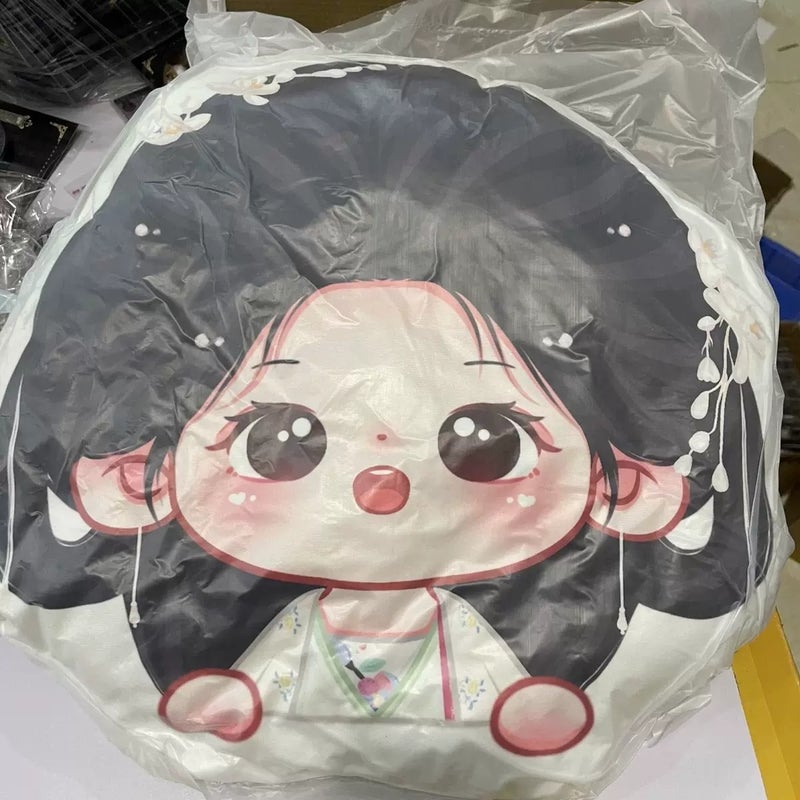 Fan Zhao Lusi White Deer Yu Shuxin Ju Jingyi supports peripheral cartoon-shaped big head cushion cushion gift - Image 2