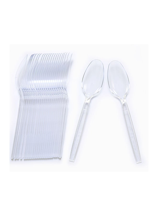 HOME CHOICE Plastic spoon 20x25s  (500 pieces) - Image 1