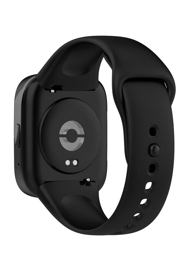 Strap Silicone Compatible With Xiaomi Redmi Watch 3 Active/Redmi Watch 3 Lite, Sport Silicone Watch Band Wrist Strap, Bracelet Wristband Wrist Strap - Image 2