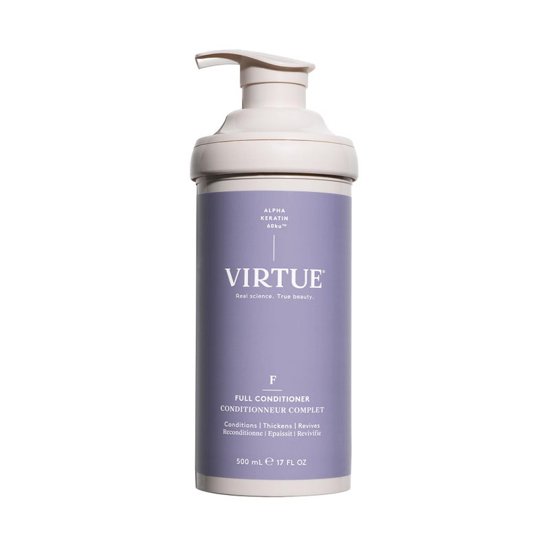 VIRTUE Full Volumizing Conditioner Thickens Hair Safe for All Hair Types Sulfate Free Color Safe