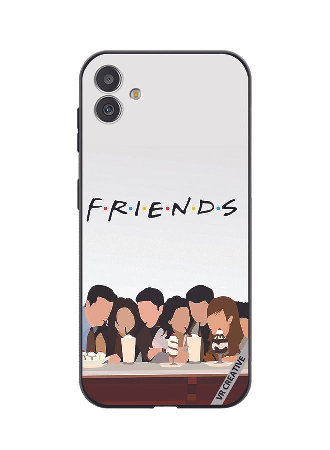 VR CREATIVE Protective Case Cover For Samsung Galaxy F14 Friends Design Multicolour - Image 1