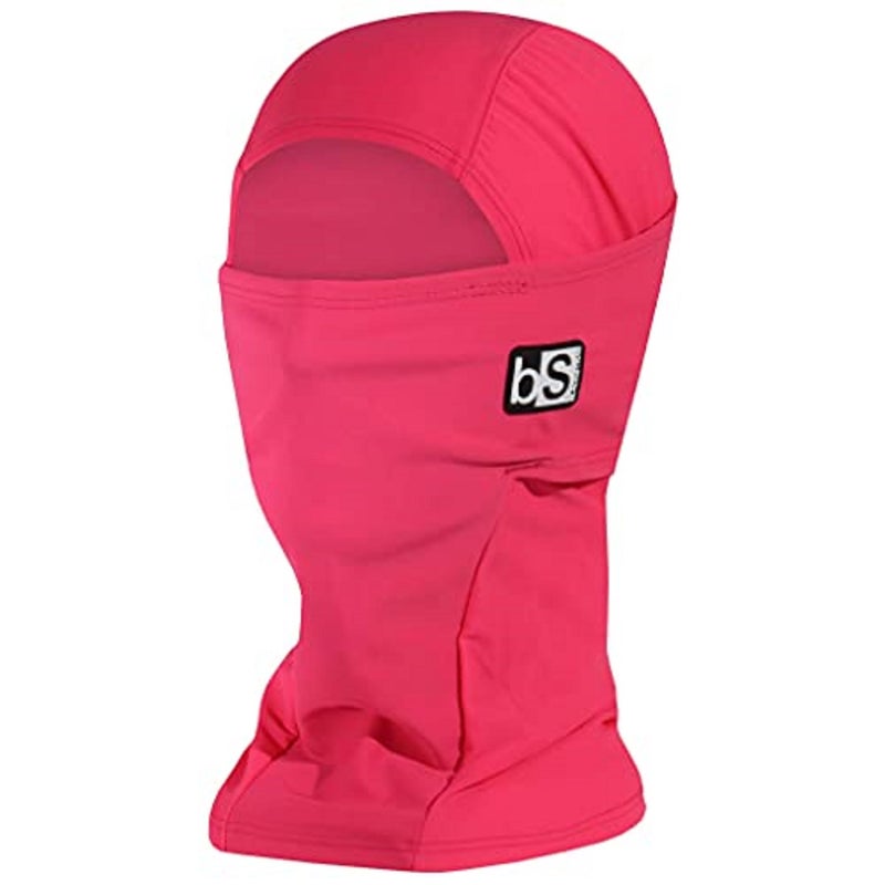 BLACKSTRAP Hood Balaclava Face Mask  Cold Weather Ski Mask for Men  Women Headwear Thats Breathable MoistureWicking and HelmetCompatible One Size Bright Coral