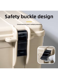 Generic Multifunctional Moisture-proof Storage Box SLR Camera Lens Protection Box Photographic Equipment Drying Anti-mold Instrument Toolbox-Color:J302 Small Size  Comes With Hygrometer + Sponge Pad  - Image 3