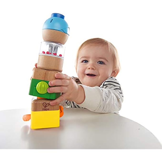 11886-6- FOUR FUNDAMENTALS™ WOODEN SENSORY SET - MULTI COLOR - DEVELOPMENTAL TOY - 3-36 MONTHS - Image 4