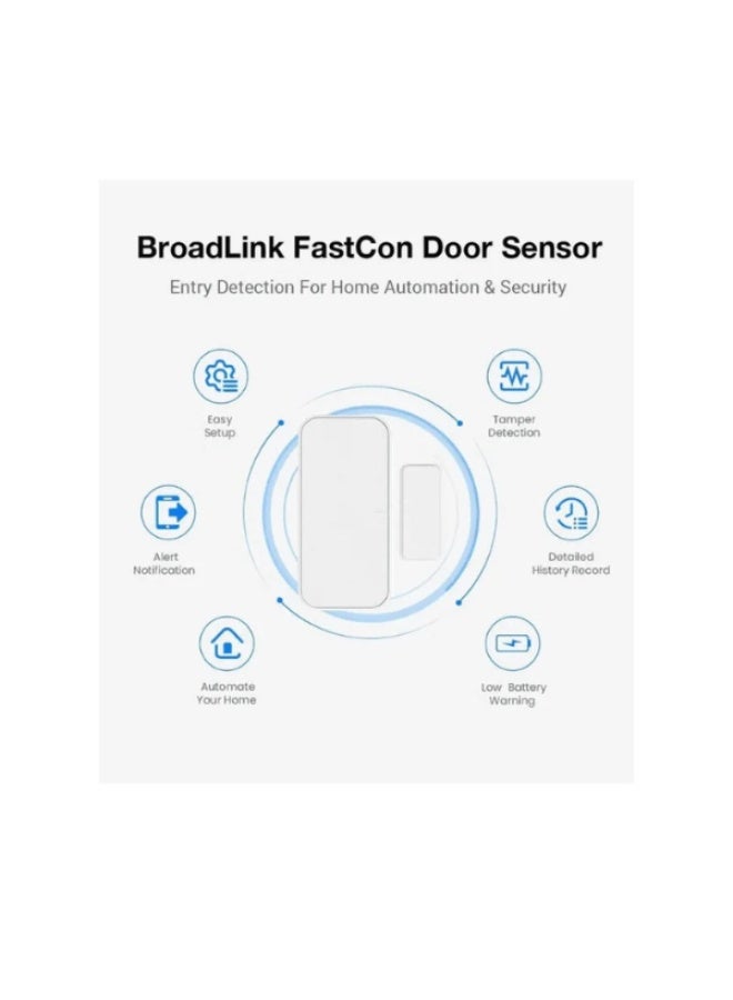 BroadLink SR4D Smart Door Sensor – Wireless, Alerts, Alexa Support - Image 5