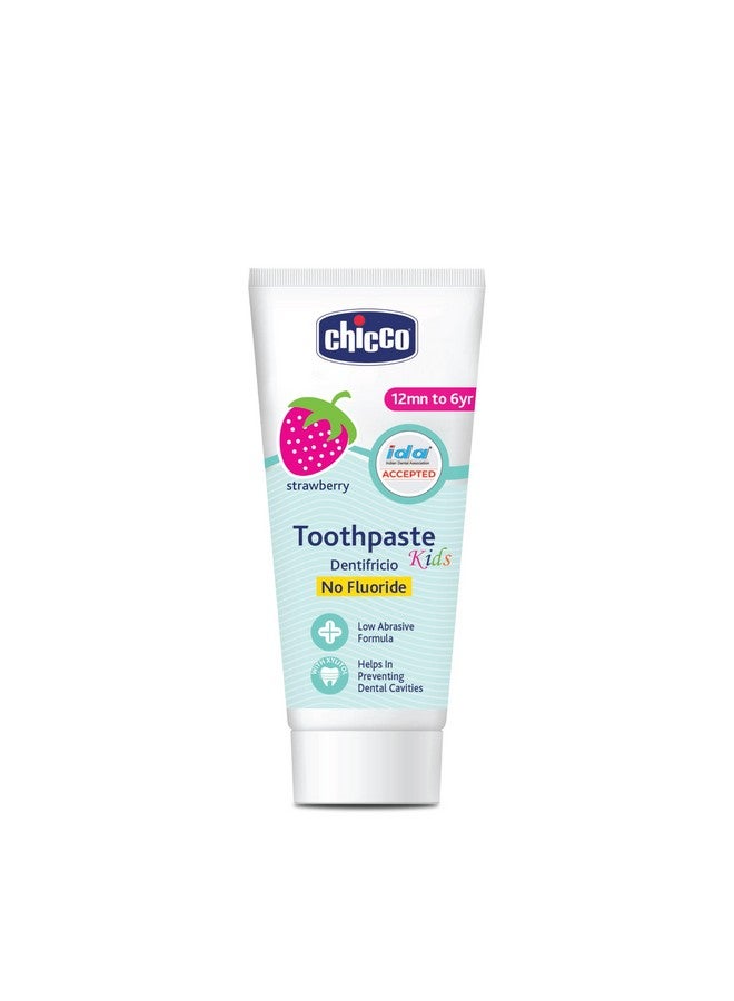 Chicco Toothpaste (Strawberry), 50 Ml Twin Pack (2 Paste Of 50Ml Each) - Image 2