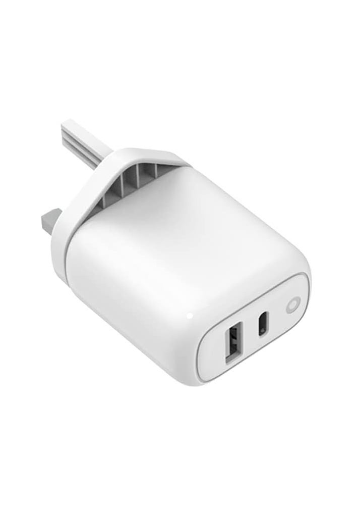 Trands 36W Charger with Type C to Lightning Cable - White - Image 2