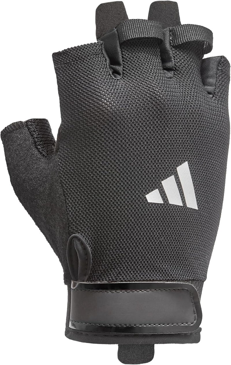 اديداس قفازات التدريب الأساسية من أديداس - سوداء - Image 3